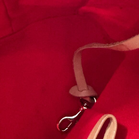 Dooney & Bourke Picnic Ants Canvas Madras Plaid Hobo Bag Purse 9" x 8" x 5"  - R - Picture 12 of 13